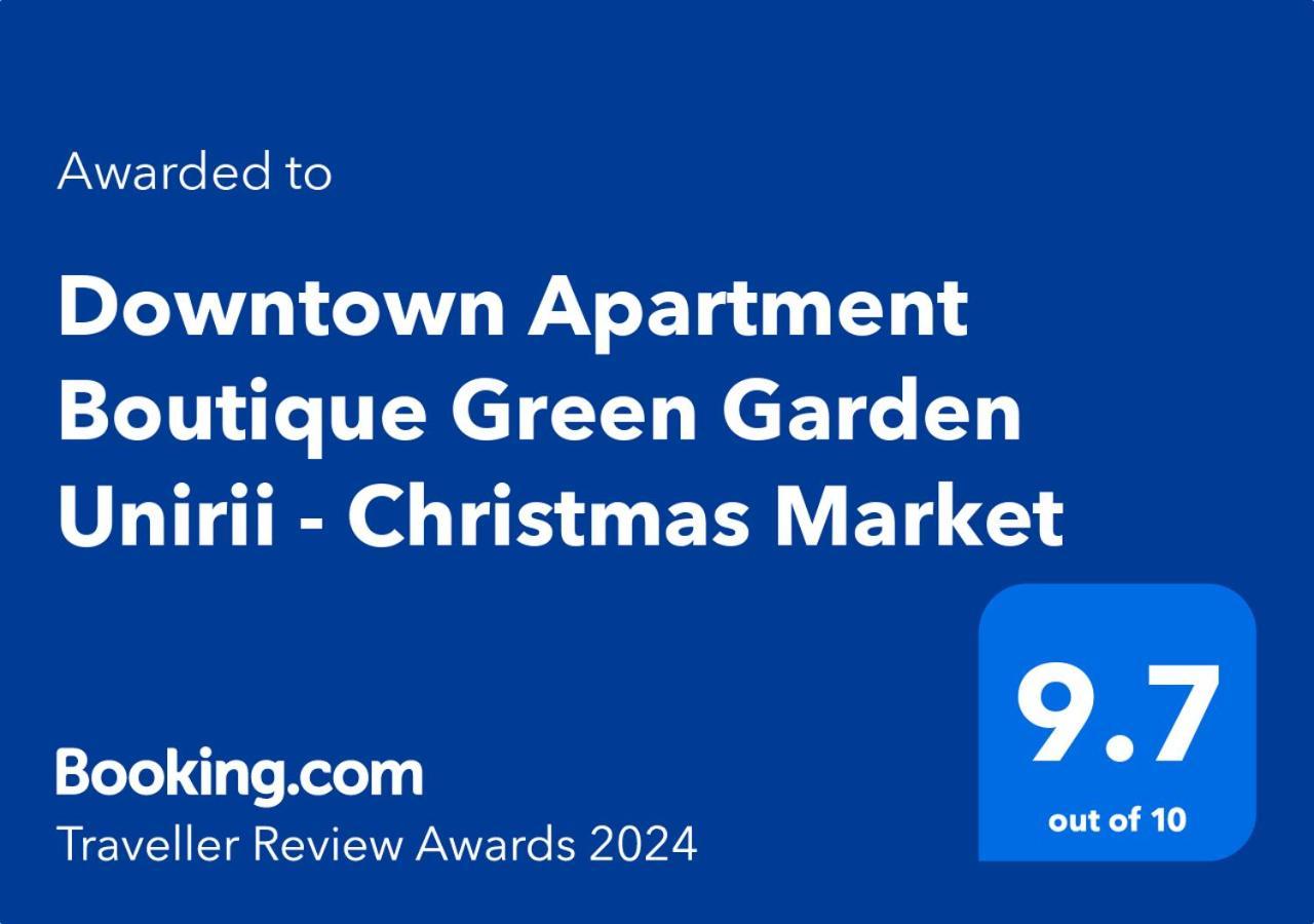 Downtown Apartment Boutique Green Garden Unirii Bukarest Exteriör bild